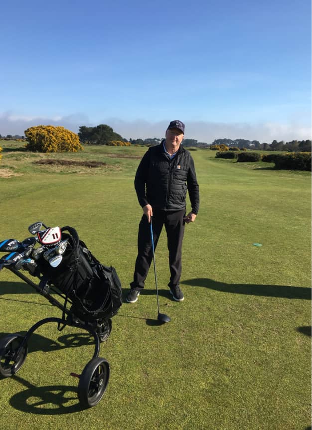 Photo of Robert Playing Golf