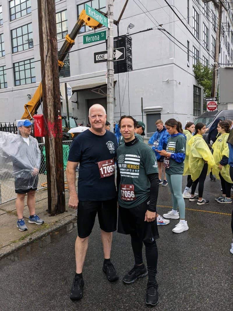 Photo of Robert at a Marathon